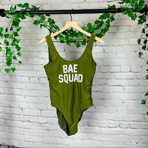 No Boundaries || BAE Squad One Piece Swimsuit
